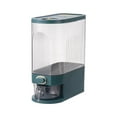 thumbnail image 1 of GROWTH TANK Airtight Cereal Storage Containers and Cup Storage Box Sealed Moistureproof Rice Green Large, 1 of 9
