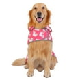 thumbnail image 2 of HDE Dog Raincoat with Clear Hood Poncho Rain Jacket for Small Medium Large Dogs Unicorn Ducks Pink XL, 2 of 6