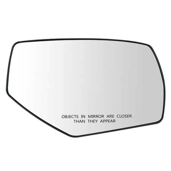 TRQ Mirror Glass with Backing Plate Concave Passenger Side Right RH for GM Truck MGA08509 Fits select: 2014-2017 CHEVROLET SILVERADO, 2015-2017 GMC SIERRA