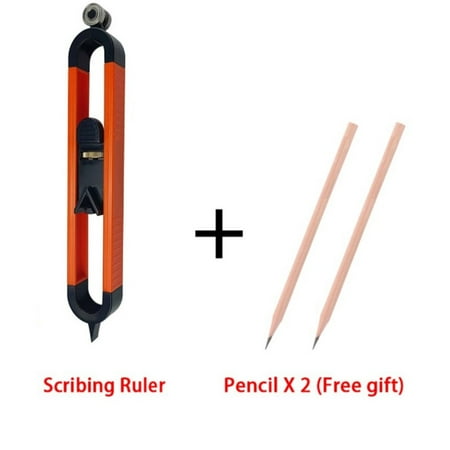 

Leke Profile Scribing Ruler Contour Gauge with lock for Skirting Scribe Measuring (Contour Fetcher)