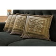 thumbnail image 2 of Ambesonne Antique Throw Pillow Cover 4 Pack, Retro Design Classic Motif, 18", Khaki and Brown, 2 of 6