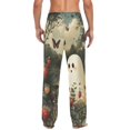 thumbnail image 4 of FORMRS Mens Pajama Pants with Pockets Sleepwear Lounge Bottoms Sizes S-2XL, Ghost in Strawberry Fields, 4 of 7
