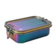 thumbnail image 1 of Rainbow Stainless Steel Leak-proof Metal Lunch Box, 1 of 4