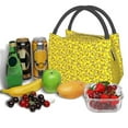 thumbnail image 3 of Honeii Ducky Cartoon Animal Yellow Print Cooler Bag Insulated, Large Leakproof Soft Sided Portable Cooler Bag,Lunch Box Lunch Bag, 3 of 6