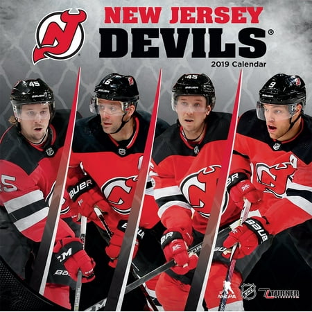 Sport New Jersey Devils 2019 12X12 Team Wall Calendar Office Wall Calendar (19998011947)
