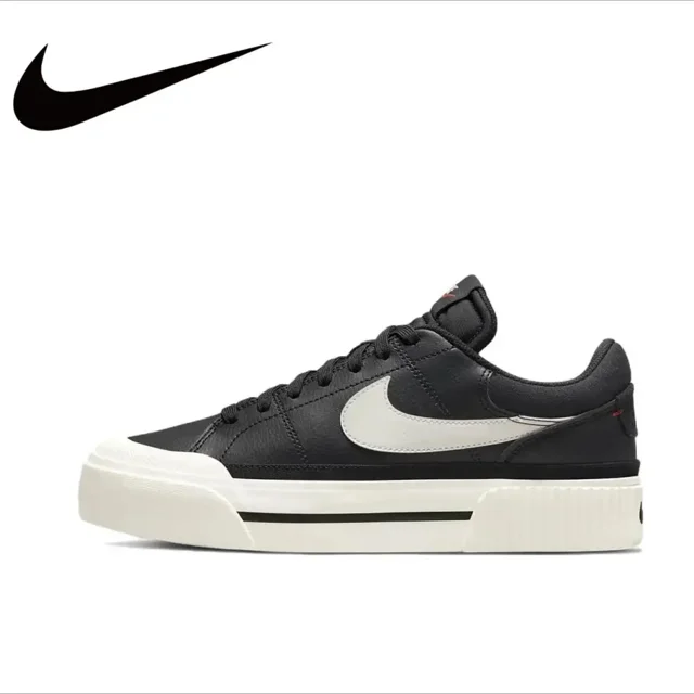 Zapatos originales COURT LEGACY LIFT para mujer, novedad de verano 2024, zapatillas informales ligeras de suela gruesa y a la moda