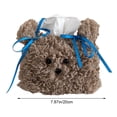 thumbnail image 3 of Plush Dog Tissue Box Cover Cartoon Tissue Holder Tissue Dispenser Organizer Box Cute Plush Paper Holder Napkin Box for Car Home Office, 3 of 7