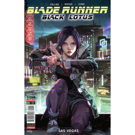 Blade Runner Black Lotus: Las Vegas #1A VF ; Titan Comic Book