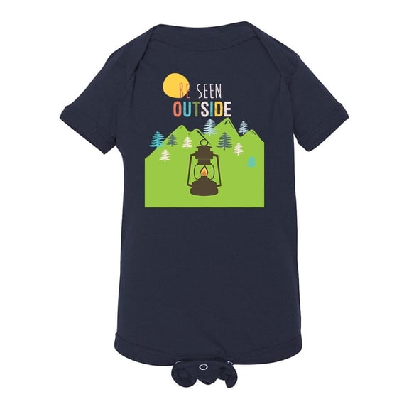 Be Seen Outside Campsite Bodysuit Infant -Image by Shutterstock,  18 Months