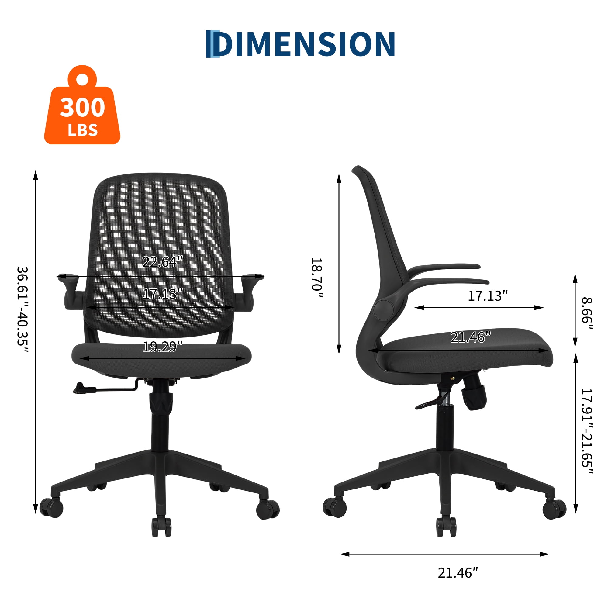 ergonomic swivel office chair adjustable product