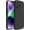 Black, variant on Designed for iPhone 14 Case ,[Upgraded Enhanced Camera Protection],Shockproof Liquid Silicone Case with Microfiber Lining, 6.1 inch,Hot Pink