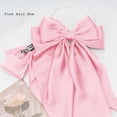 thumbnail image 4 of Hair Bows for Women Girls,  Large  Bow Aesthetic Hair, Silky Satin Long Tail Bowknot Hair Ribbons Big Bow Clip Accessories Trendy Stuff (), 4 of 7