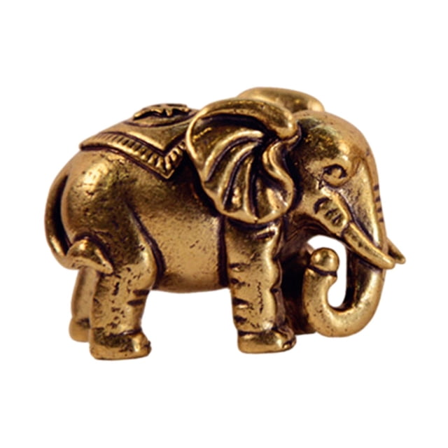 Figura decorativa Feng Shui Mini 1 pieza Figuras decorativas Estatuas de elefantes Poder