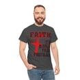 thumbnail image 4 of DJH Apparel | My Faith: It's Bigger Than Football Christian Unisex T-shirt, 4 of 6