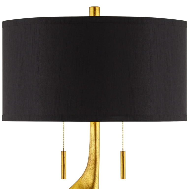 Amazon Black End Table Lamps Possini Euro Design Athena 35 1/2