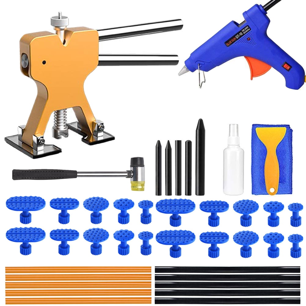 Paintless Dent Removal Tools Pops a Dent Puller Tap Down Kits Hot