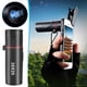 thumbnail image 1 of Telescopio monocular de alta potencia Mini | Compatible con teléfonos móviles | Óptica de alta definición | Uso en exteriores con poca luz | Lente con recubrimiento verde | Enfoque del ocular | 1, 1 of 7