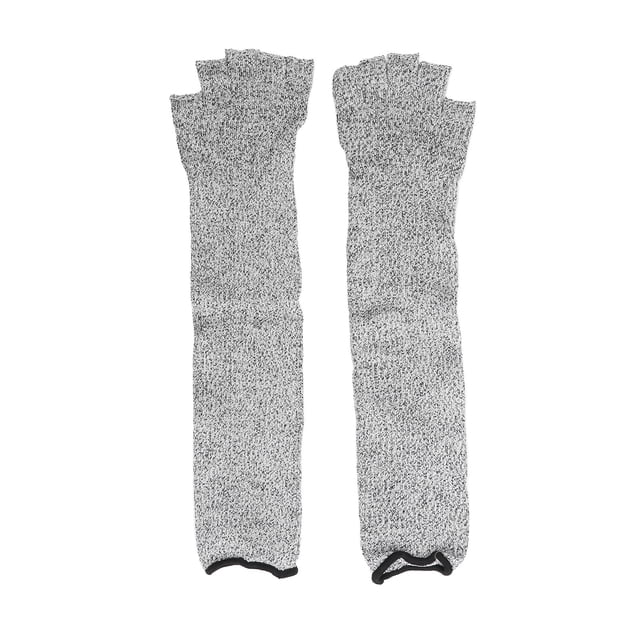 Arm Guard 45cm Tear Resistance Anti Cutting Level 5 Protection Safety Protective Sleeves for Garden Kitchen