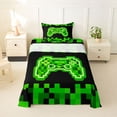 thumbnail image 2 of jejeloiu Kids Gamepad Controller Twin Sheet Sets,Game Cartoon Console Bedding For Boys Men 3 Pieces, 2 of 6