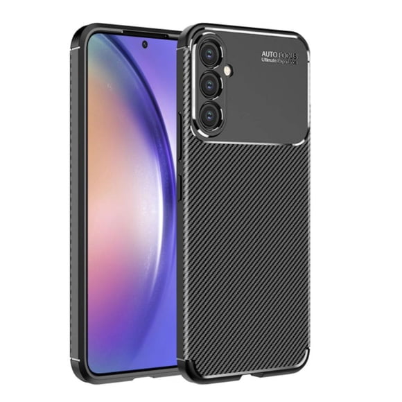 Funda de Fibra Flexible Atti Carbon para Samsung A54