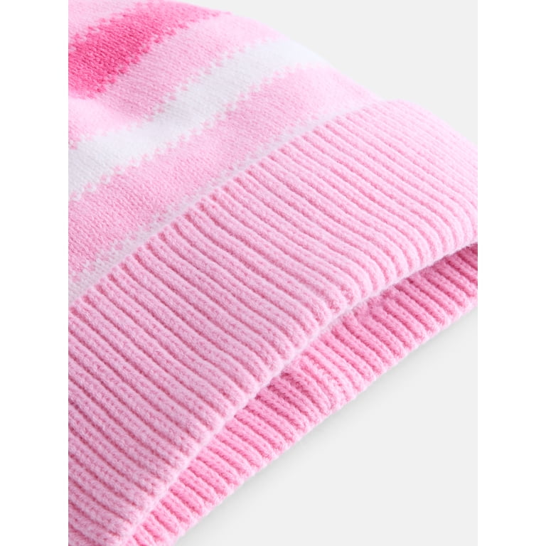 Wonder Nation Pom Pom Beanie and Mittens Set, 2-Piece photo 4