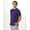 Purple, variant on Boxercraft BM2103 Men's Essential Crew Neck Tee-Black-XXS