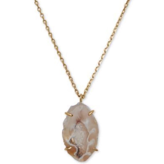 New Lucky Brand Stone Pendant Necklace $49.00