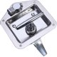 thumbnail image 1 of Locking Latch Tool Case T Handle Lock Silver Silver, 1 of 5