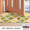 thumbnail image 3 of Sunflower Checkered Pattern Door Rugs,Washable Non Slip Door Mats Indoor,Decorative Door Mats,Entry Mat Indoor for Entrance,Bedroom,Kitchen,Bathroom,17"x30", 3 of 6