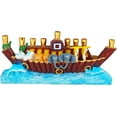 thumbnail image 2 of Aviv Judaica Sculptured Noah's Ark Menorah Biblical Themed Minorah Noachs Ark with Animals Children's Menorah Beautifully Painted Resin Hanukkiah Collectible Kids Chanukah Candle Holder Menurah, 2 of 6