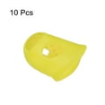 thumbnail image 3 of Uxcell Finger Tips Anti Slip Fingertip Protector, 10 Pack 30mm Silicone Finger Guard, Yellow, 3 of 6