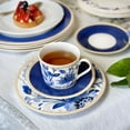 thumbnail image 4 of STP GOODS Melodie de Fleurs Porcelain Dessert Plate Set of 4 Bread Plate Set Side Plates 7.5" Plate Set, 4 of 17