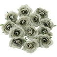 thumbnail image 2 of D-GROEE 30Pcs/Set Fake Flower Heads Wholesale for Crafts Silk Rose Flower Head Faux Silk Artificial Flowers for Wedding Decoration DIY Decorative Wreath Party Festival Home Decor, 2 of 5