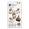 thumbnail image 2 of Wilton 2115-2102 Candy Mold - Dessert Accents, 10 Cavities/5-Designs, 2 of 2