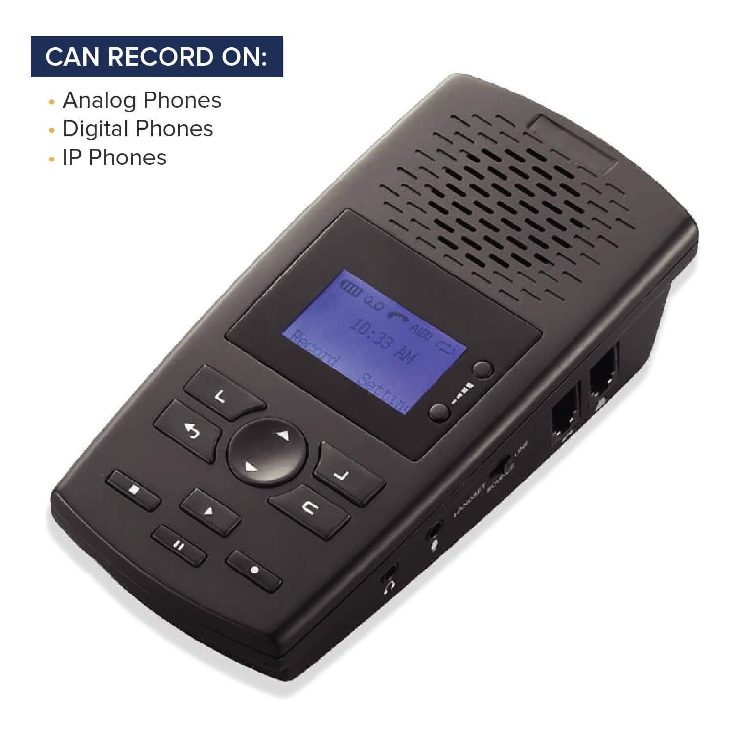 wireless phone recorder controller