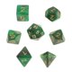 thumbnail image 2 of Dados digitales acrílicos multicara de 7 piezas D4 D6 D8 D10 D12 D20 para juegos de rol y fiestas. Verde negro, 2 of 9