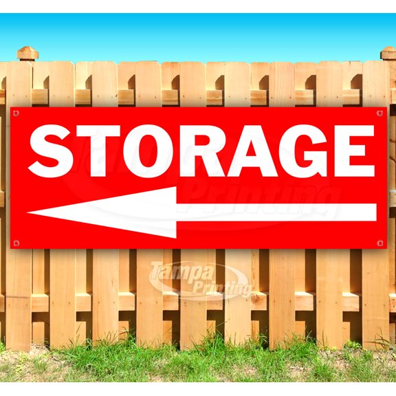 Storage 13 oz Vinyl Banner With Metal Grommets