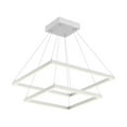 thumbnail image 3 of Kuzco Lighting Piazza 2 Layer 24" Chandelier Textured Down Only 930 TRIAC 120 90W Black, 3 of 3