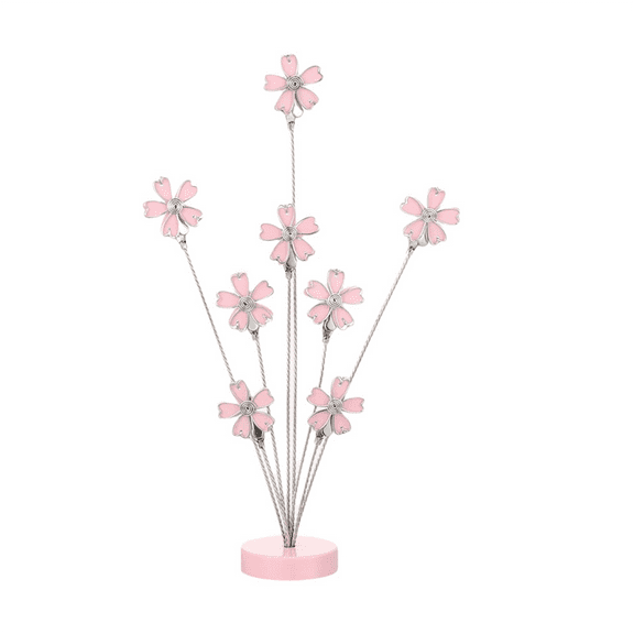 Photo Tree Holder Clip, 8 Branch Money Family Tree Gift Card Holder with Clips Picture Frame Stand,1 * Photo Tree Holder Clip,Pink