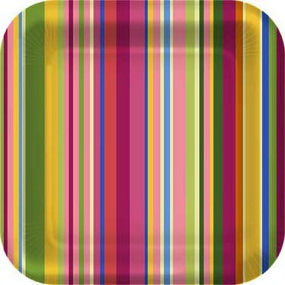 Rainbow Small Paper Plates (8ct)