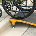 thumbnail image 3 of 30in L Silver Spring Aluminum Adjustable Solid Threshold Ramp, 3 of 6