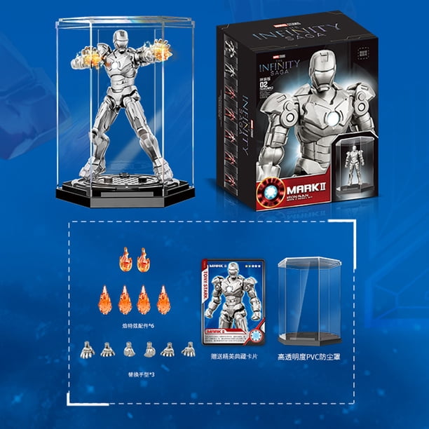 Bloques Originales De Iron Man Pist n De Construcci n MK8 MK9 MK10 bloques-originales-de-iron-man-pist-n-de-construcci-n-mk8-mk9-mk10