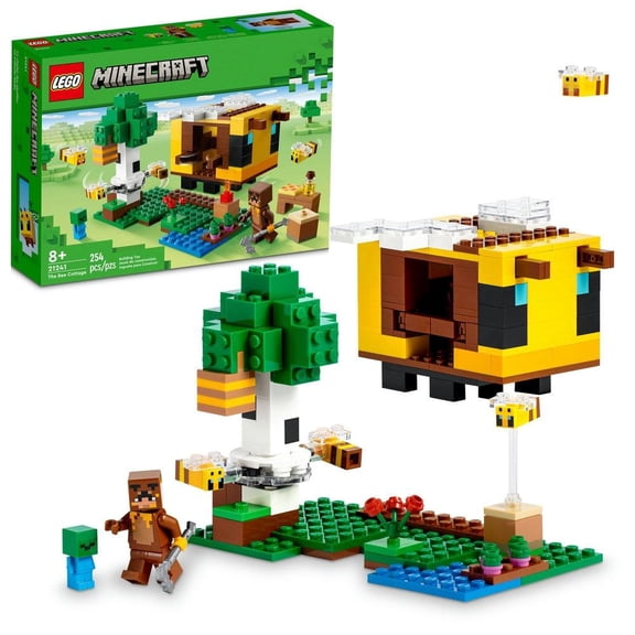 Set LEGO Minecraft La Cabaña Abeja 21241