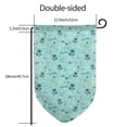 thumbnail image 7 of Wukai Hawaiian Style Print Garden Flag 12.5x18 Inch Double Sided Sun-resistant Rain-resistant, Wrinkle-resistant Colorfast(Only Flag), 7 of 7