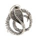 thumbnail image 1 of Brooch Pin Vintage Animal Safety Tie for Suits Husband Boyfriend Valentine Day Anniversary Gift Diamond Inlay Silver, 1 of 4