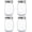 4, variant on 16 oz Clear Glass Regular Mouth Mason Jars with Silver Metal Lids for Sealing, Canning Jars for Food Storage, Overnight Oats, Dry Food, Snacks, Candies, DIY Projects