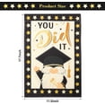 thumbnail image 2 of Fumwase Graduation Gnome Garden Flag for Outside Class of 2024 Graduation Garden Flag Graduation Cap and Diploma Gnomes 12 X 18 Double Sided You Did It Vertical Yard Flag for Patio Outdoor Decoration, 2 of 7