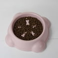 thumbnail image 4 of Alimentador Zulema para perros y mascotas comida rompecabezas a prueba de estrangulamiento antideslizante rosado Comedero lento para perros, 4 of 7