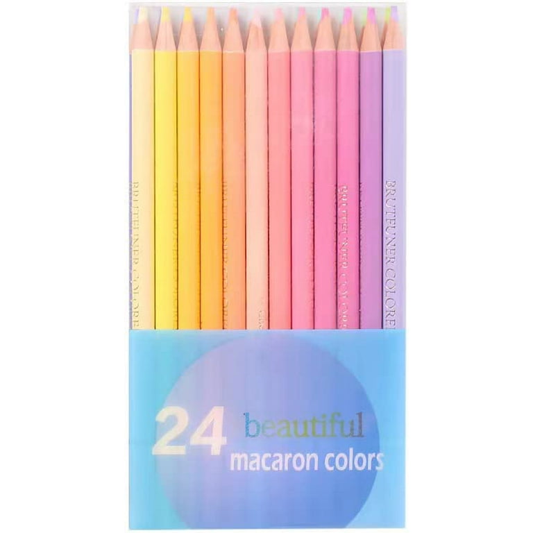 MARTCOLOR Skin Tone Colored Pencils for Portraits and Skintone Artists, 24  Colors Oil Color Pencils for Drawing, Sketching, Adult Coloring, Shading