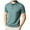 Green, variant on Klisyaur Mens Big and Tall Tees Casual Business Tee for Men Comfort Collared Short Sleeve T Shirt with Printed